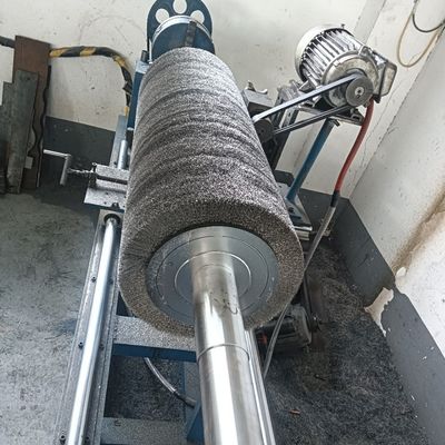 Industrial Grade Stainless Steel Wire Brush Roller For Rust Removal