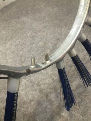 16 Tufts PP Filament Snow Sweeper Brush For  Cleaning Airport/Sanitation/Factory