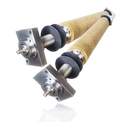 Brush Length 800mm Rust Removal And Wire Drawing Brush Roller Metal Wire Roller