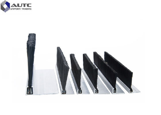 Draft Seal Metal Channel Strip Brushes Bottom Window Door Stainless Steel