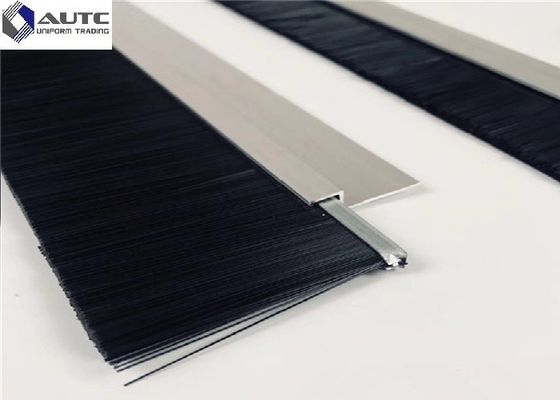 Draft Seal Metal Channel Strip Brushes Bottom Window Door Stainless Steel