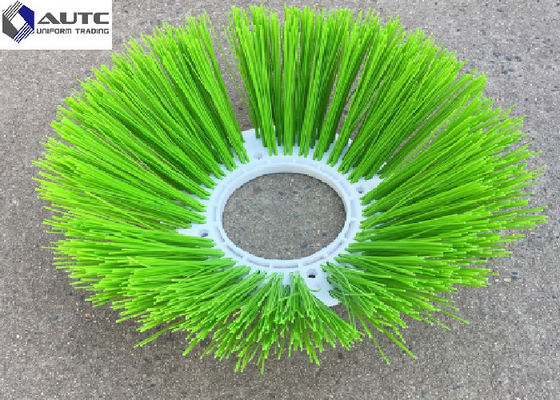 Poly Elgin Side Broom Road Sweeping Brush Industria Colorful Road Sweeper Brush Round Plastic Broom Base Thickness 20mm