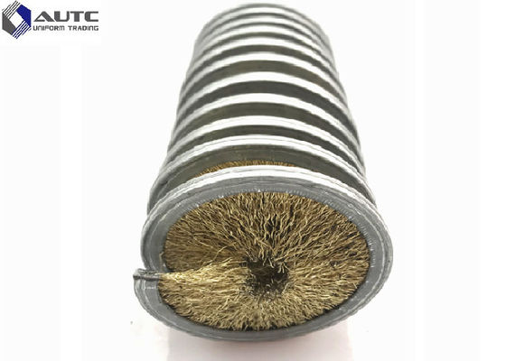Rotary Coil Brush Industrial Plating Copper Wire Steel Wire Inside Disk Spiral Coil Brushes