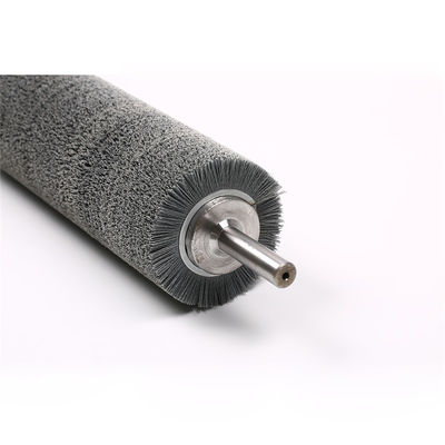 Abrasive Nylon Roller Brush For Polishing Wood Top Grit With Dupont Filament With Customized Diameter