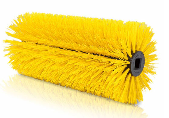 Flexible Adjustable Outer Diameter 400mm PET Wire Roller Road Sweeper Brush