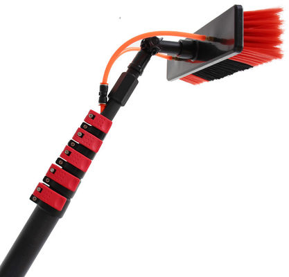 ISO9001 5.4m Black Carbon Fiber Solar Module Cleaning Brush