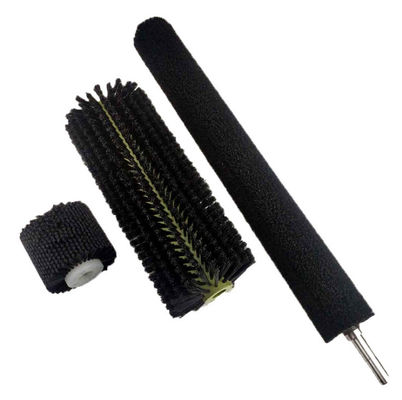 ISO9001 PP 3.0mm diameter Cylinder Rotary Nylon cleaning roller brush
