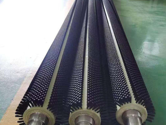 Polishing Dedusting Circular Brush Roller