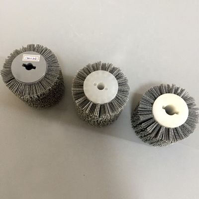 Cylindrical Abrasive Wire Brush Roller For Restore Antique Wood