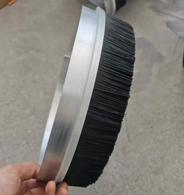 Sealing Brush Ring Circular Industrial Nylon Brush 0.35mm Filament
