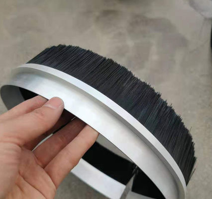 Sealing Brush Ring Circular Industrial Nylon Brush 0.35mm Filament