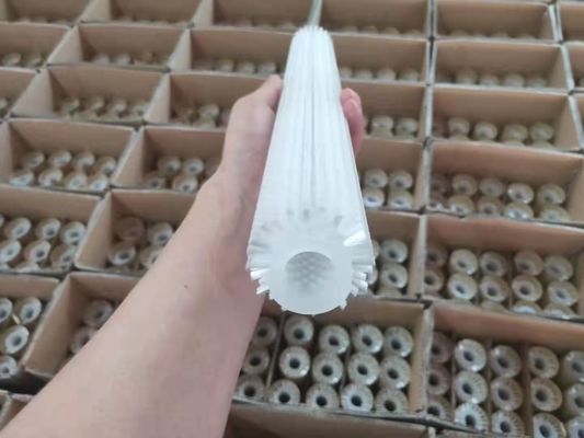 Photoelectric Glass Cleaning Machine Brush Rubber Roller , Corrosion Resistant Cylindrical Roller Brush